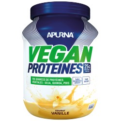 Apurna Vegan Proteines Vanille-Boîte De 660G