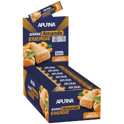 Apurna Présentoir Barre Fondante Amande Abricot 28X25G