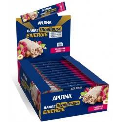 Apurna Présentoir Barre Énergie Noisette Framboise 28X40G