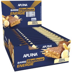 Apurna Présentoir Barre Énergie Banane 20X40G